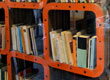 La libreria More realizzata in cartone riciclato