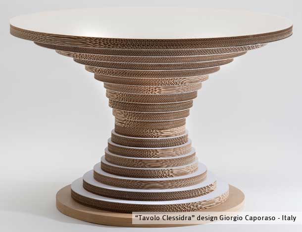 Tavolo Clessidra - design Giorgio Caporaso - Lessmore
