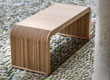 More Bench: panca in cartone e legno, design Giorgio Caporaso 